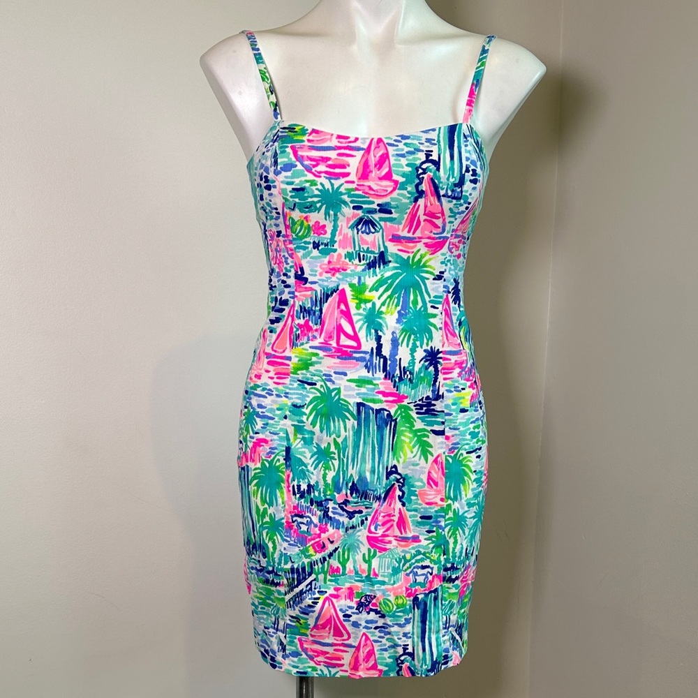 Shelli Stretch Shift Dress Padding - image 1